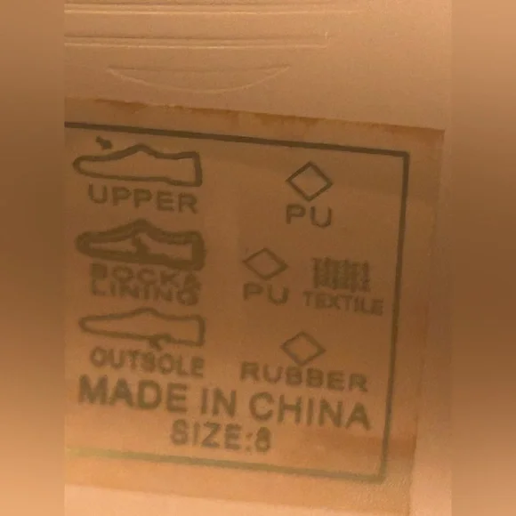 Azalea Wang Lovely White Platform Stretch Sock Vegan Bootie Size 9 - Picture 15 of 15